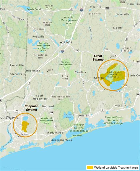 Targeted Aerial Application of Mosquito Larvicide Over Great .